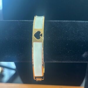 Kate Spade Gold and Cream Bracelet